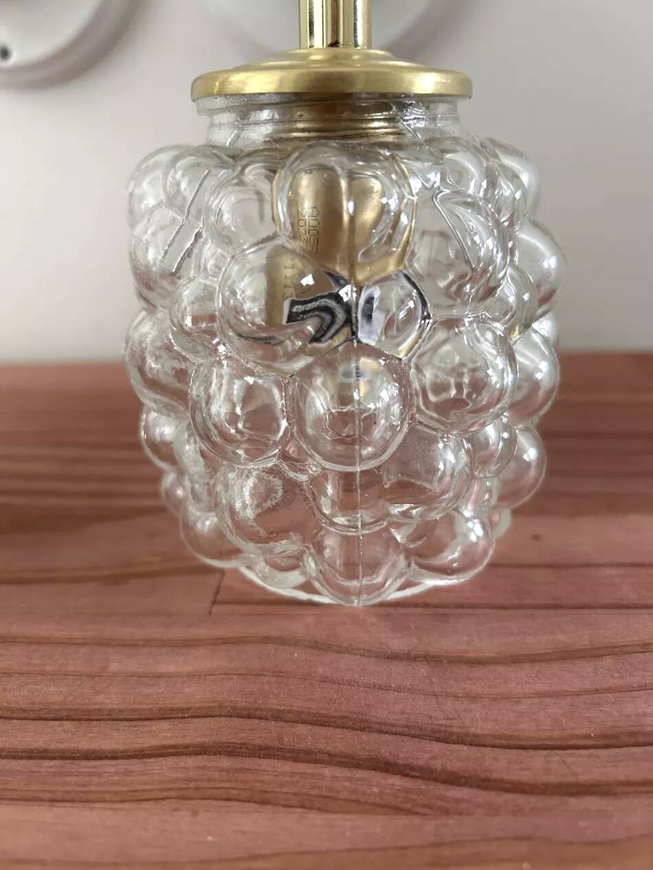 Bubble glass wall lights