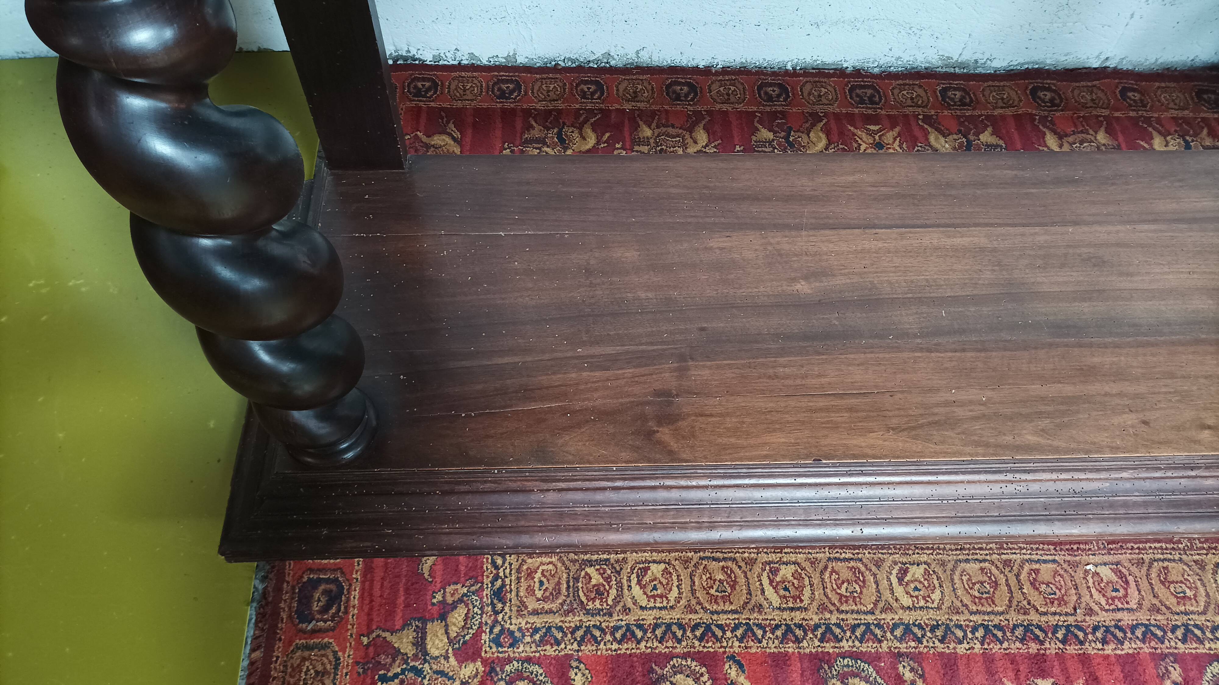 Louis XIII console in walnut