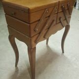 Vintage sewing worker