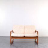 Mid-Century Danish Teak Sofa from Poul Jeppesen, 1970s.