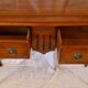 Vintage Art Deco console – wooden storage furniture – 1950s