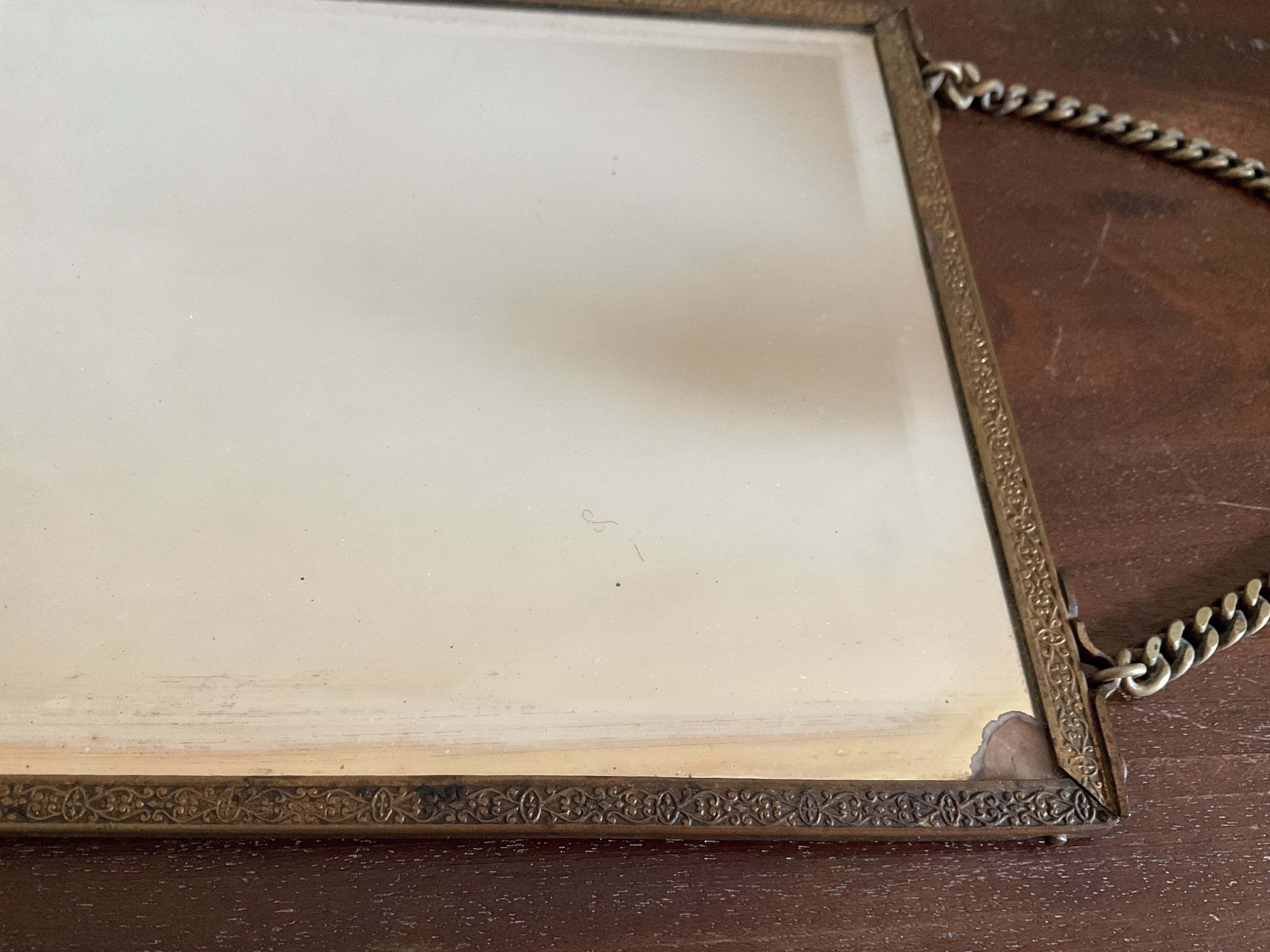 Beveled mirror 15x21cm