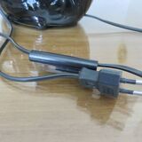 "Black swan" lamp in ceramic and opaline, 70s-80s