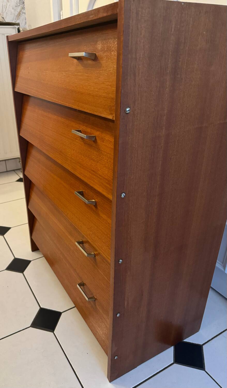 Vintage 60s shoe cabinet