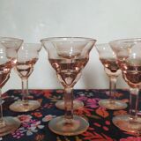 Art Deco digestive glasses