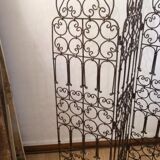 Wrought iron screen