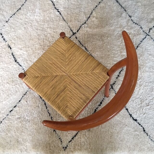 Bullhorn" chair by Starck for AlephTessa Nature Driade, 1986