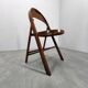 Paire de chaises pliantes Bauhaus B751 par Ligna, Tchécoslovaquie, années 1930.