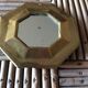 Brass mirror
