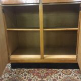 Light wood and Formica 1960 tray