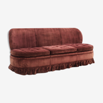 Melchiorre bega 3-seater velvet sofa 1940