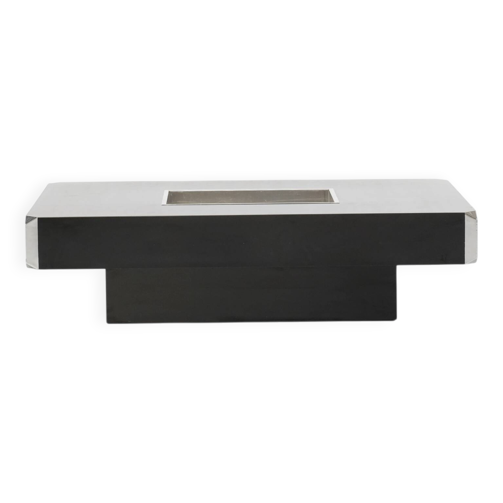 Alveo coffee table, attributed to Willy Rizzo for Mario Sabot, 1970s.