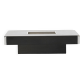 Alveo coffee table, attributed to Willy Rizzo for Mario Sabot, 1970s.