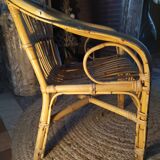 Children's rattan armchair