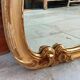 Antique Louis XV style trumeau mirror