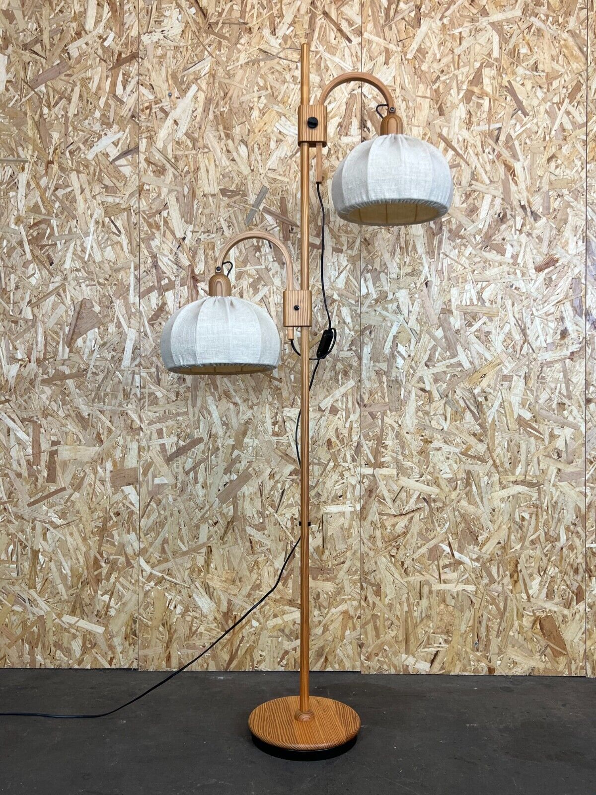 Floor lamp Domus pine Danish design Denmark, 60/70