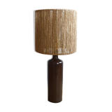 Rope and sandstone lamp