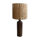 Lampe corde et grès