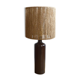 Rope and sandstone lamp