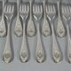 12 spoons & 11 forks Cailar Bayard (Christofle) silver-plated metal D178