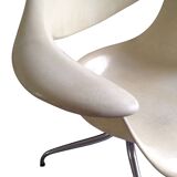 DAF CHAIR - Pair of SWAG base chairs - George NELSON & Charles Pollock