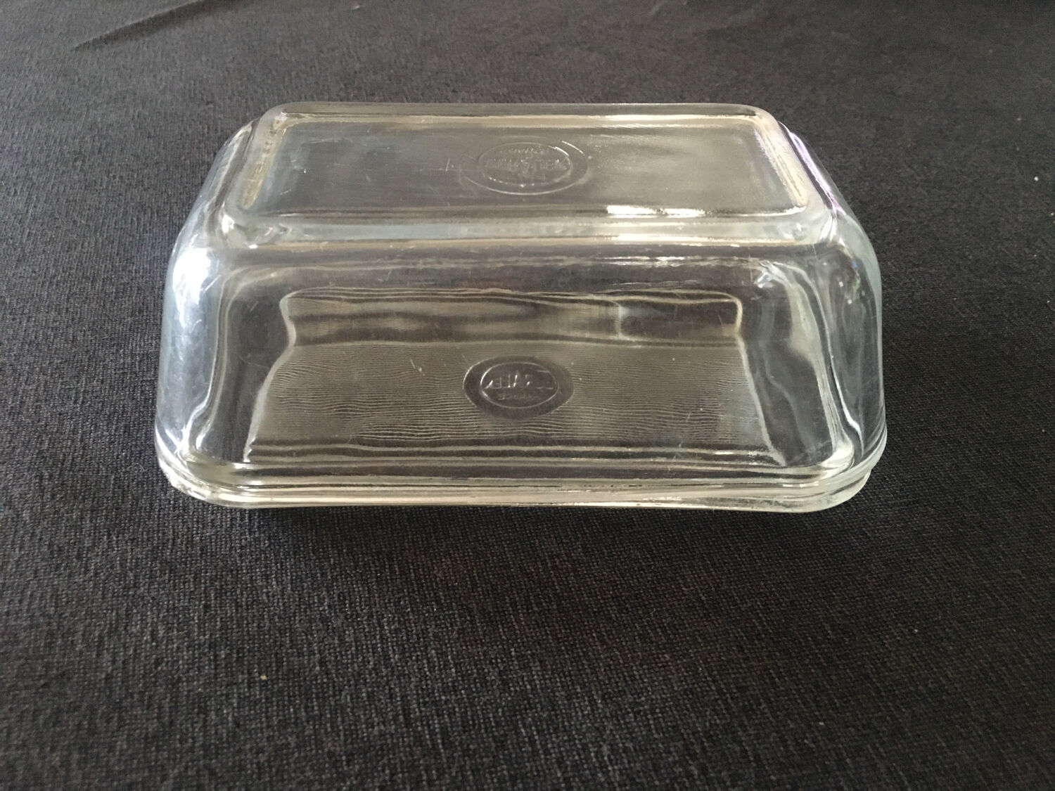Duralex butter dish