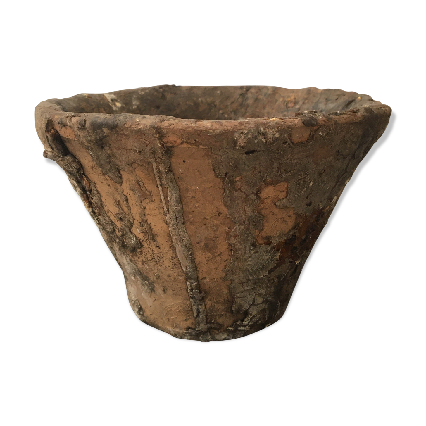 Terracotta resin pot