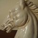 Ceramic horse head lamp base vintage horse lamp base design 70s