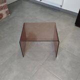 Designer furniture - side table - sofa end - bedside table by Michel Dumas - 1970 - vintage period