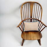 Mid Century Modern Rocking chair "Chairmaker's chair) by Lucian Ercolani for Ercol - 1950-1960s