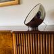 Lampe de table sphérique miroir Italie 1970s