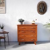 Chest of drawers vintage compass feet