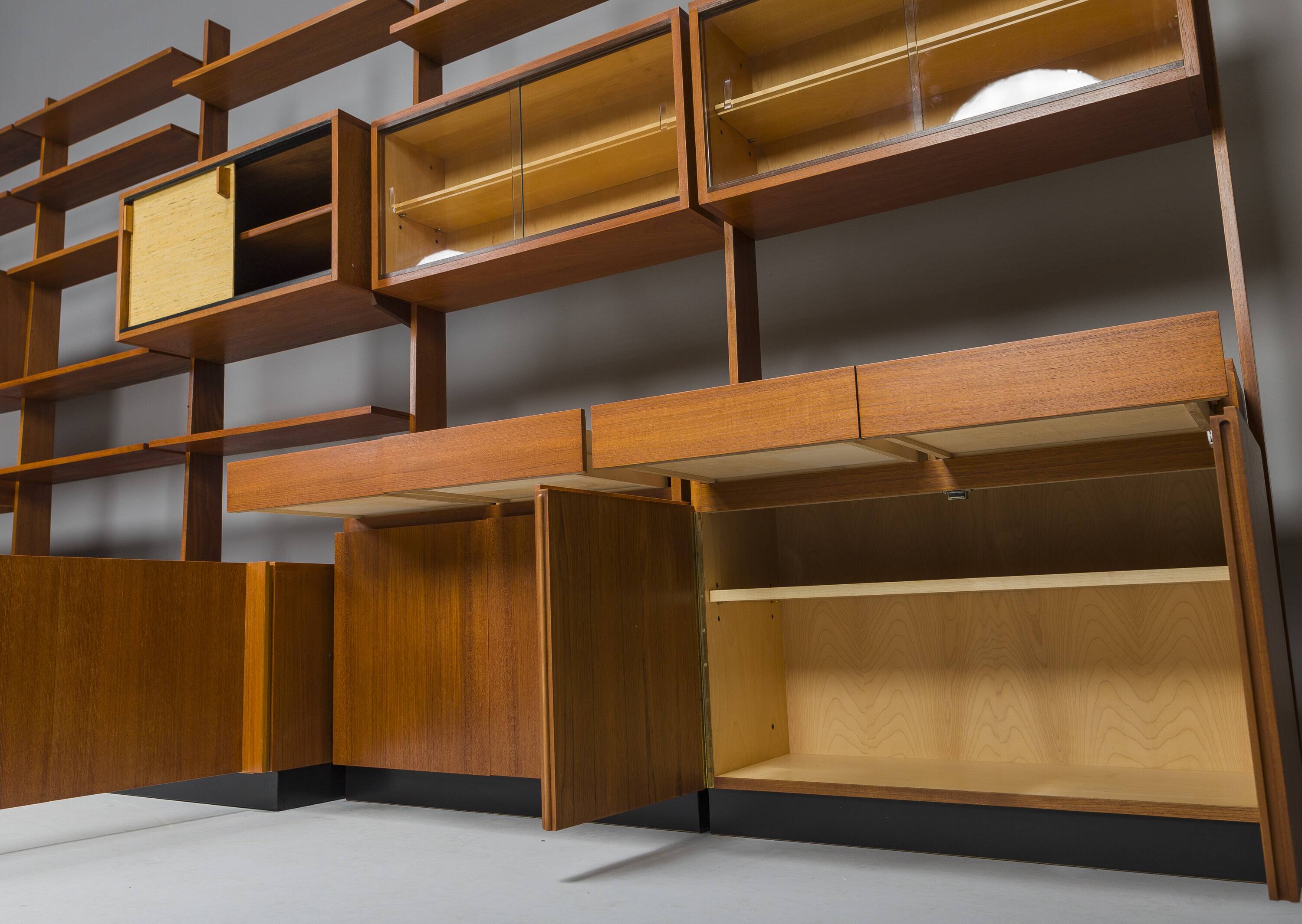 Mid-Century Shelf System by Dieter Wäckerlin for Behr, 1955