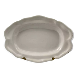 Oval flat Moustiers XVIIIth