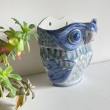 Cache-pot chouette vintage