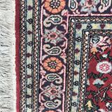 Vintage Turkish carpet Hereke end knoated hand 150x225 cm