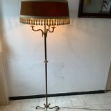 Lampadaire tripode vintage
