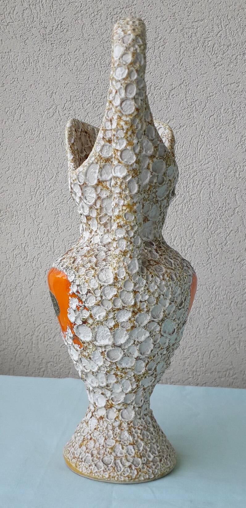 Ceramic pitcher vase