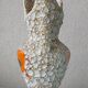 Ceramic pitcher vase