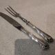 Carving service for 2 pieces, silver-plated metal, Ercuis silversmith, Louis XV style, 29