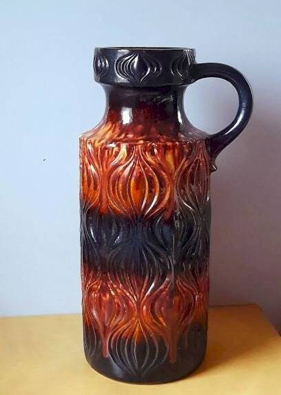 XL ceramic vase, West Germany 1960s