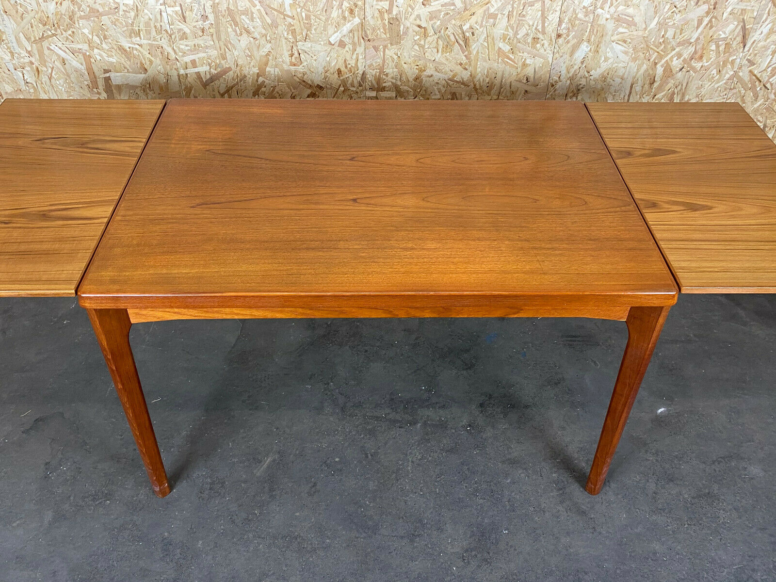 60s 70s teak dining table Dining Table Henning Kjaernulf Danish Design 70s