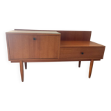 Console, Scandinavian teak sideboard, 1960s