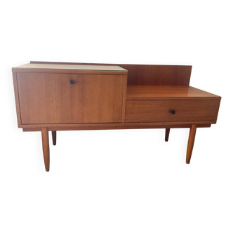 Scandinavian teak TV cabinet sideboard from the 60s
