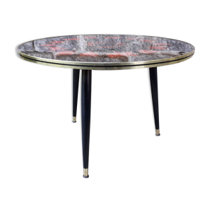 Table basse vintage pieds
