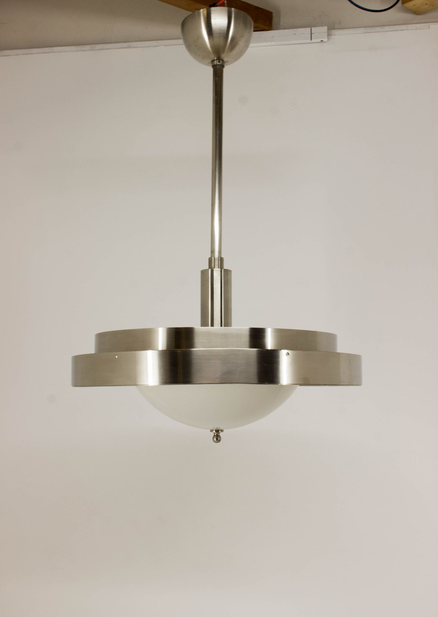 Ultra Rare Large Bauhaus Chandelier by Franta Anyz, 1930s