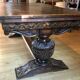 Dining room table with its Spanish Renaissance chairs