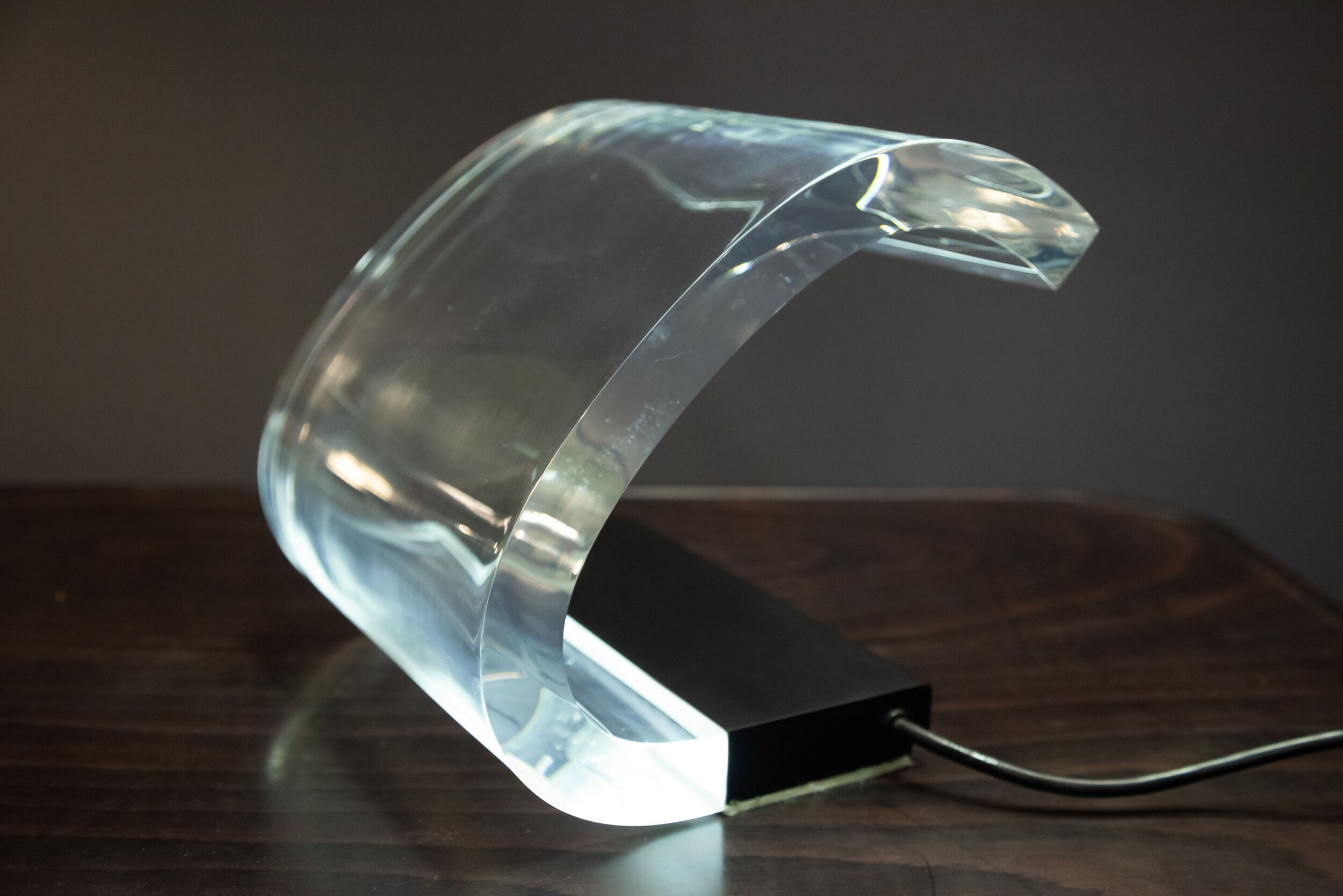 Joe Colombo's Acrilica lamp for Oluce