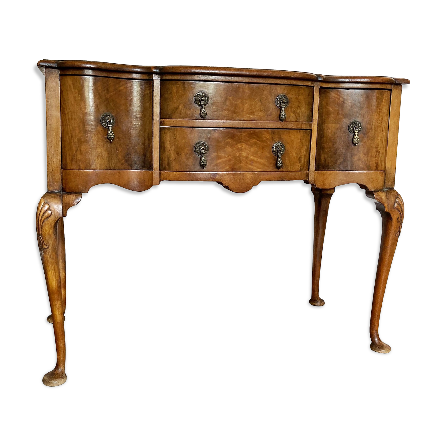 19th-century Chippendale-style lowboy