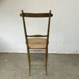 Chaise Italienne en laiton vers 1960